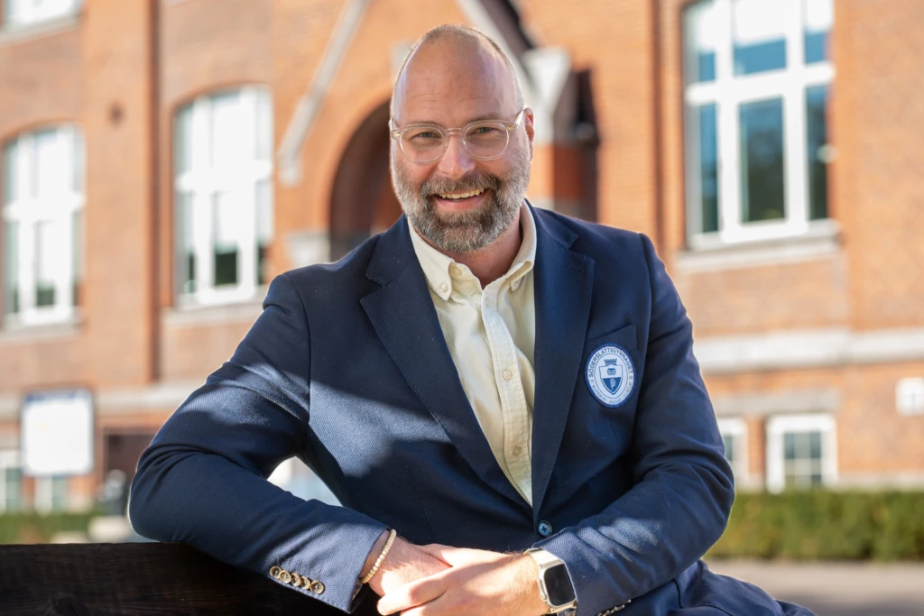 Andreas Berntsen, rektor på Söderslättsgymnasiet.